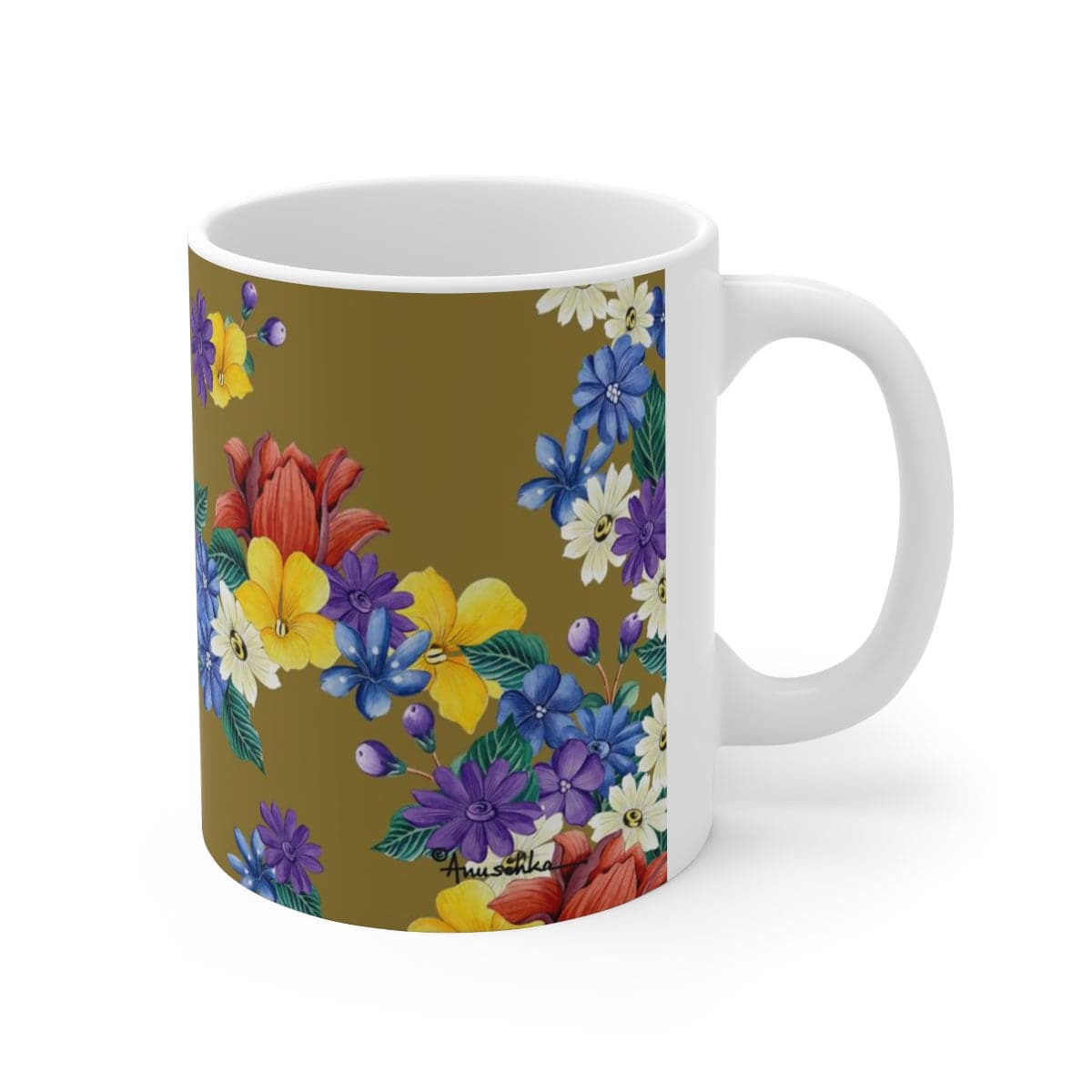 Dreamy Floral Coffee Mug (11 oz.)