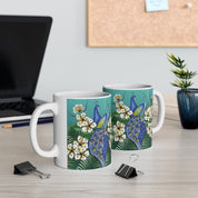 Peacocks At Dawn Coffee Mug (11 oz.)