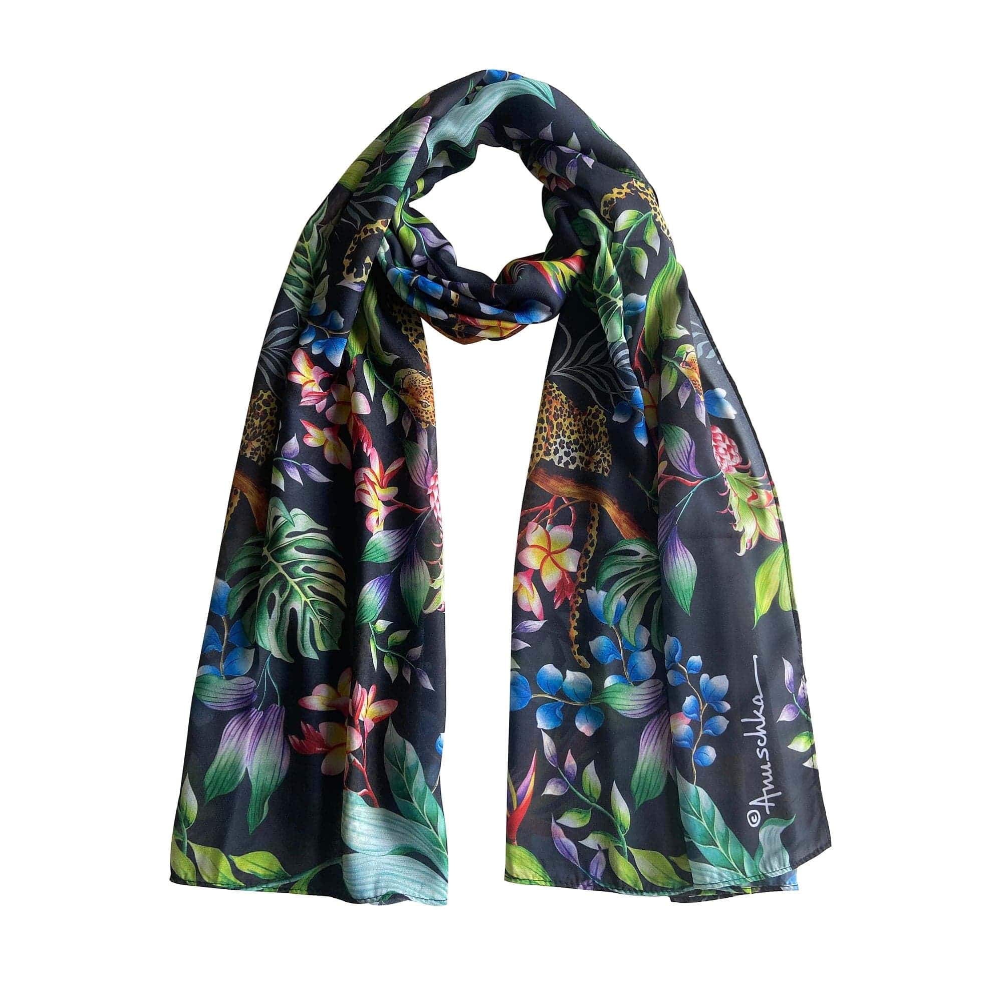 Printed Chiffon Scarf - 3300