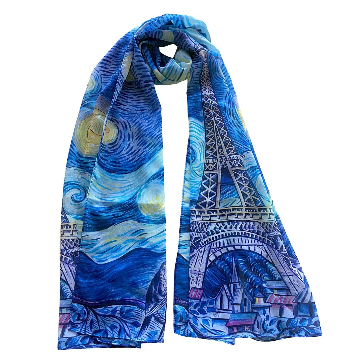 Printed Chiffon Scarf - 3300