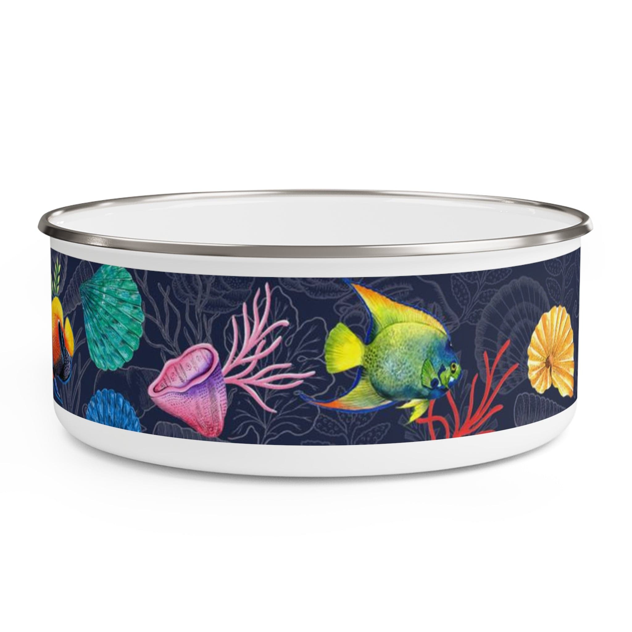 Mystical Reef Enamel Bowl