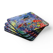 Ocean Treasures Corkwood Coaster Set