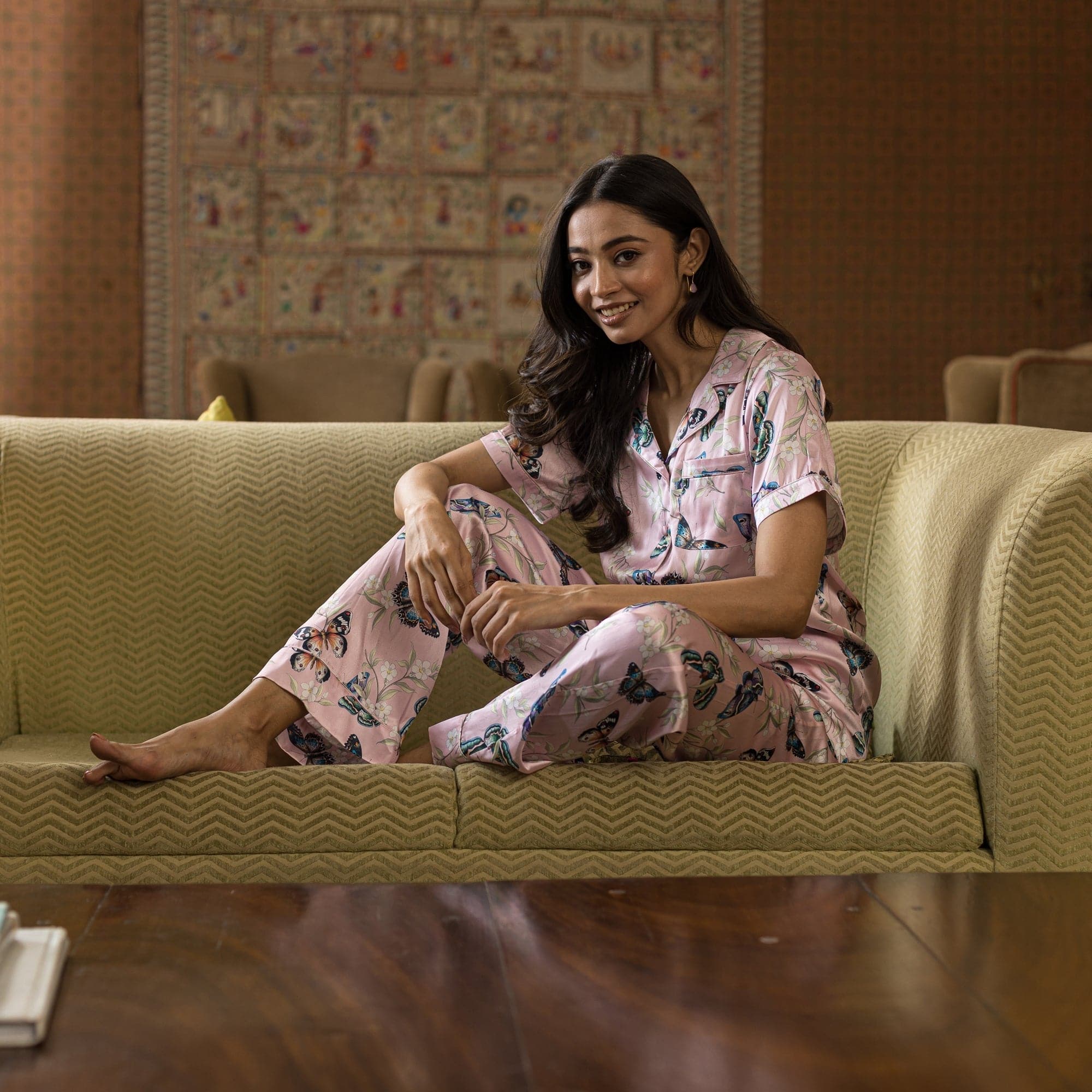 Butterfly Melody - Pajama Set(1x-2x) - 3344