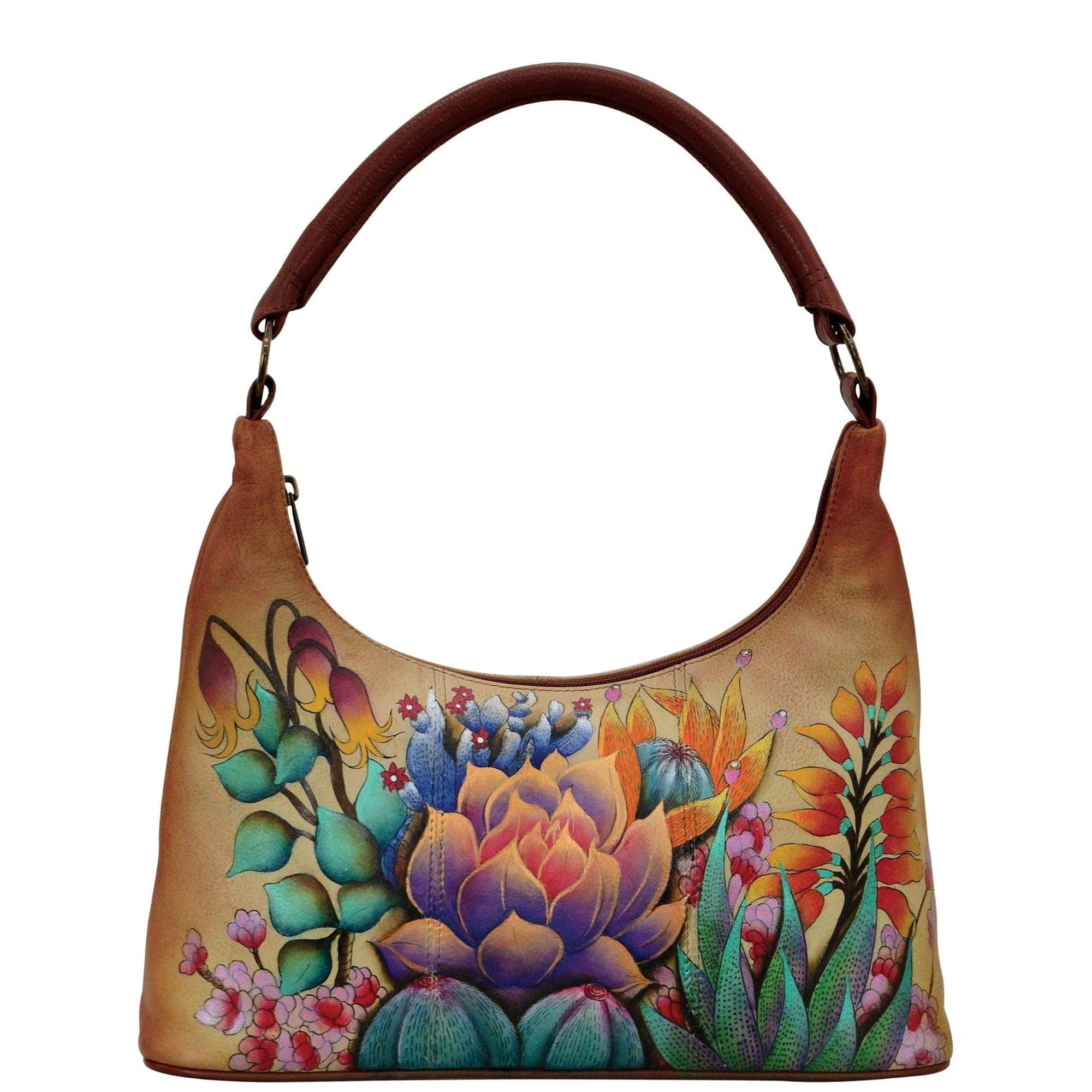 Desert Sunset Medium Zip Top Hobo - 371