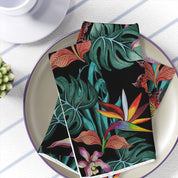 Island Escape Black Table Napkins (Set of 4)