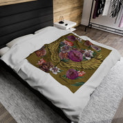 Angel Wings Velveteen Plush Blanket