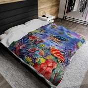 Ocean Treasures Velveteen Plush Blanket