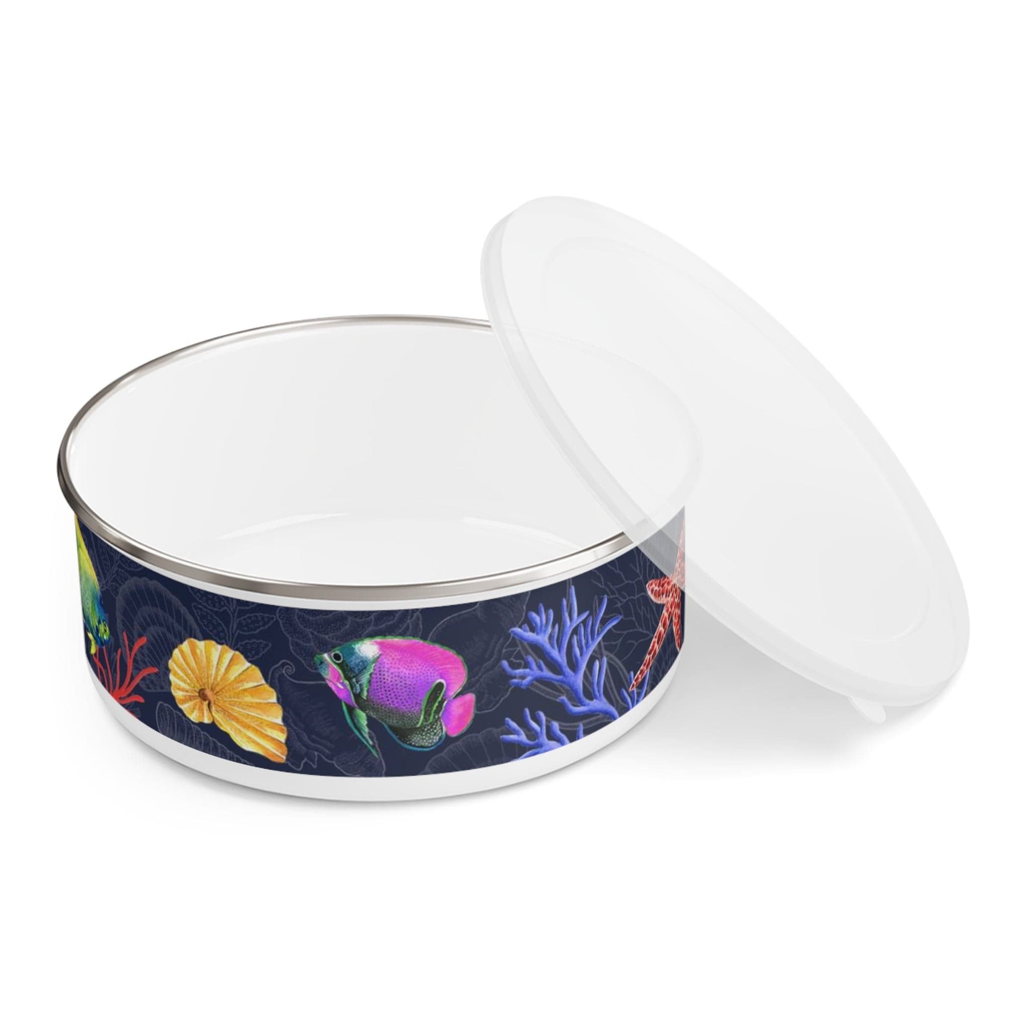 Mystical Reef Enamel Bowl