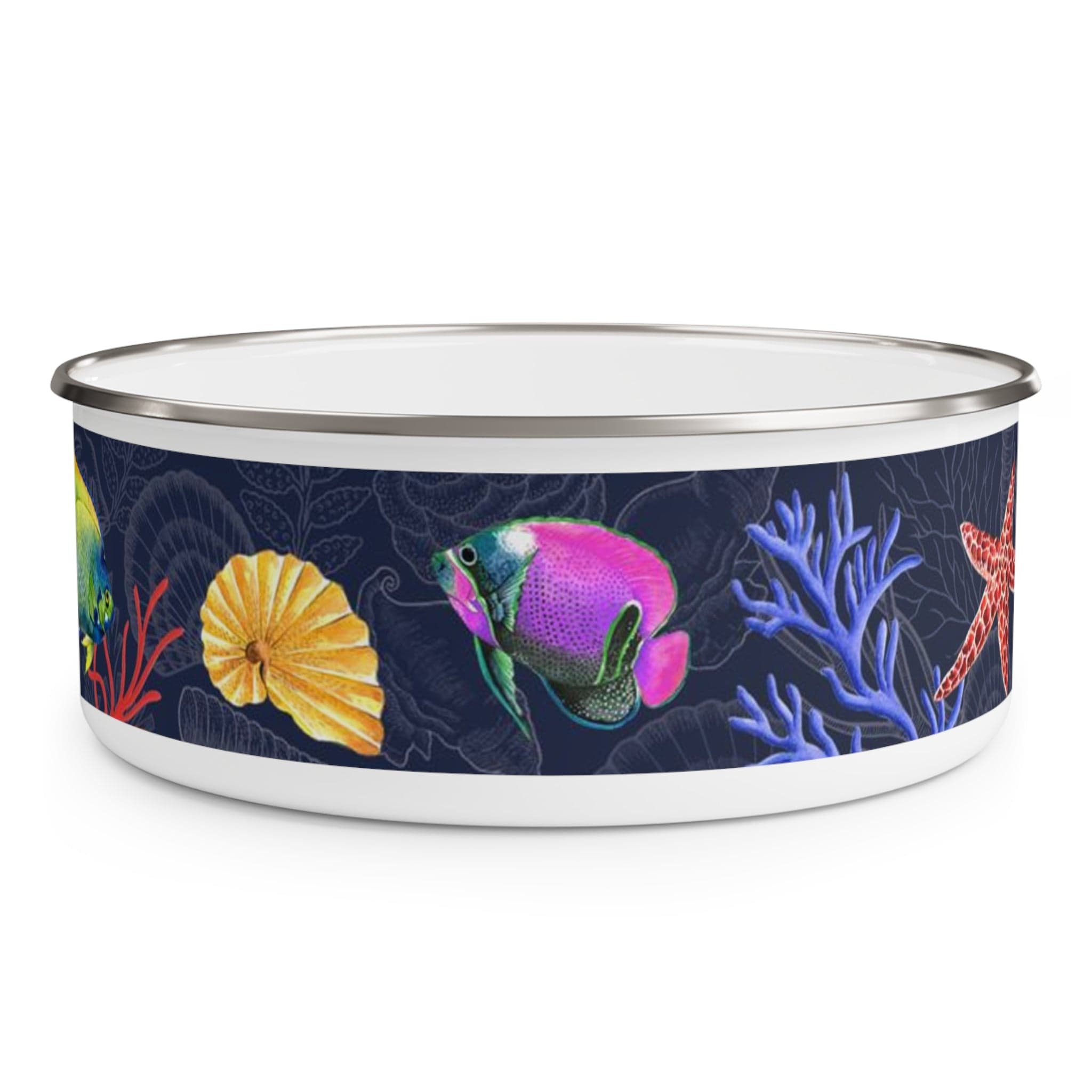 Mystical Reef Enamel Bowl
