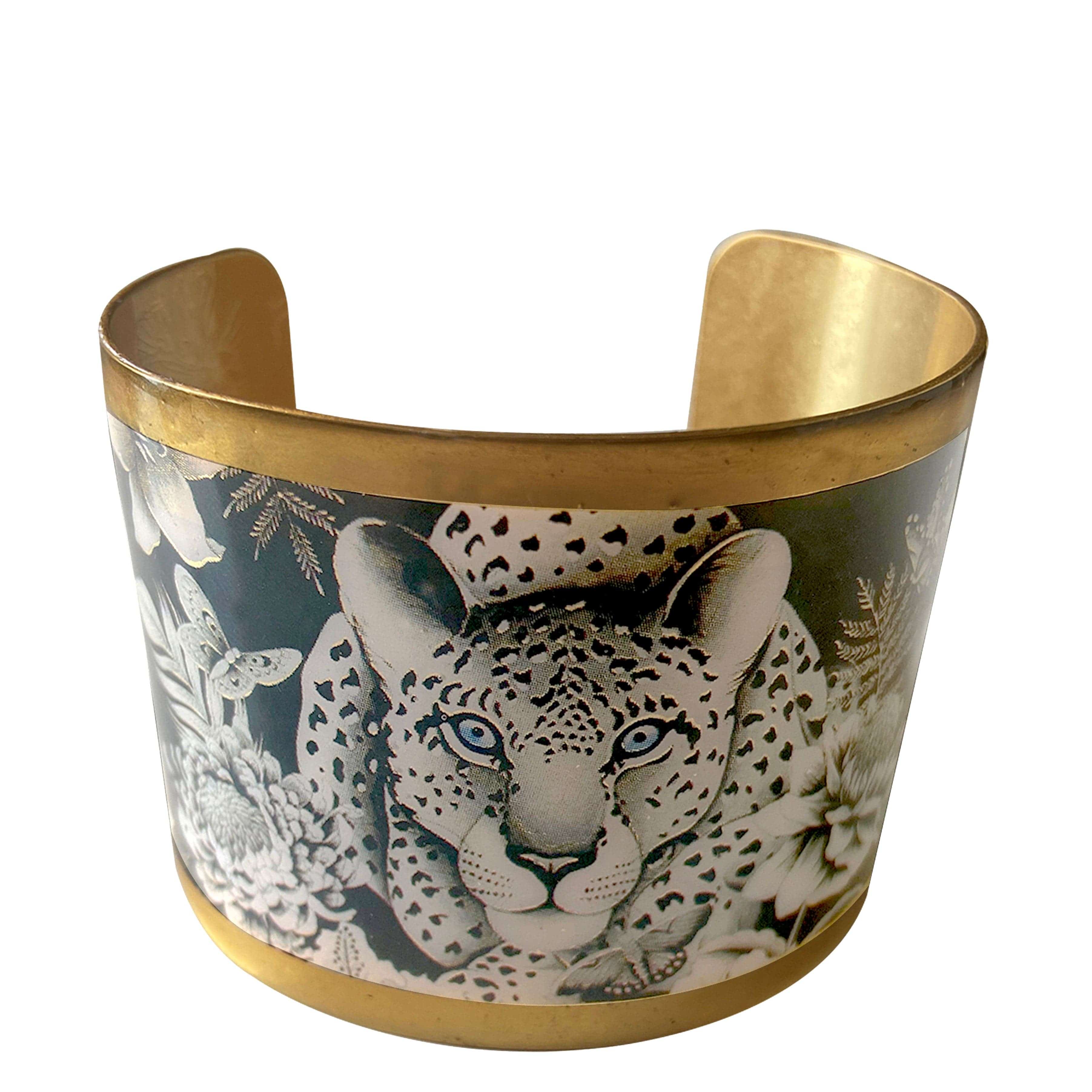 Cleopatra's Leopard Gold plated Cuff - 4300