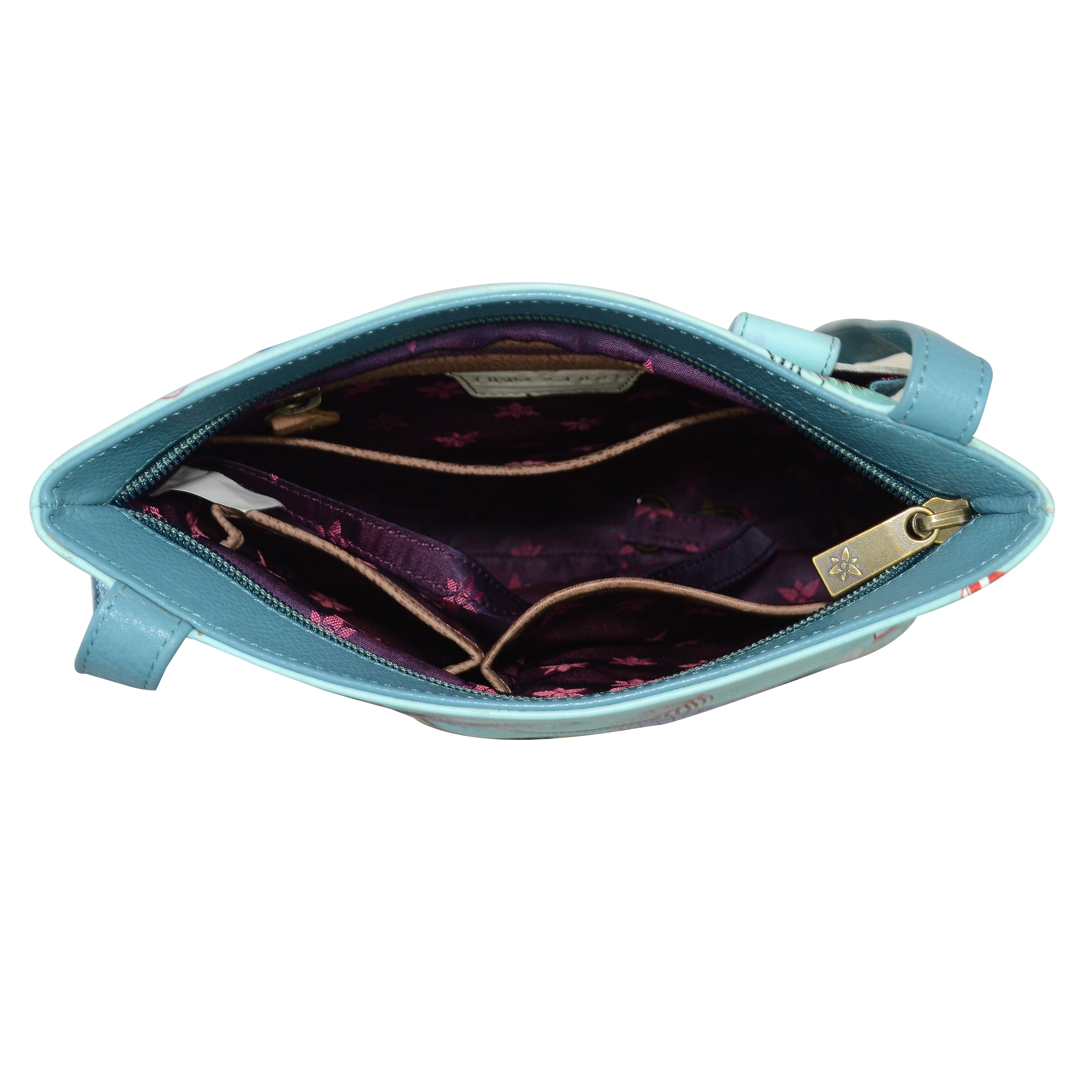 Medium Crossbody With Double Zip Pockets - 447 - Anuschka