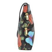 Medium Crossbody With Double Zip Pockets - 447