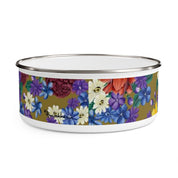 Dreamy Floral Enamel Bowl