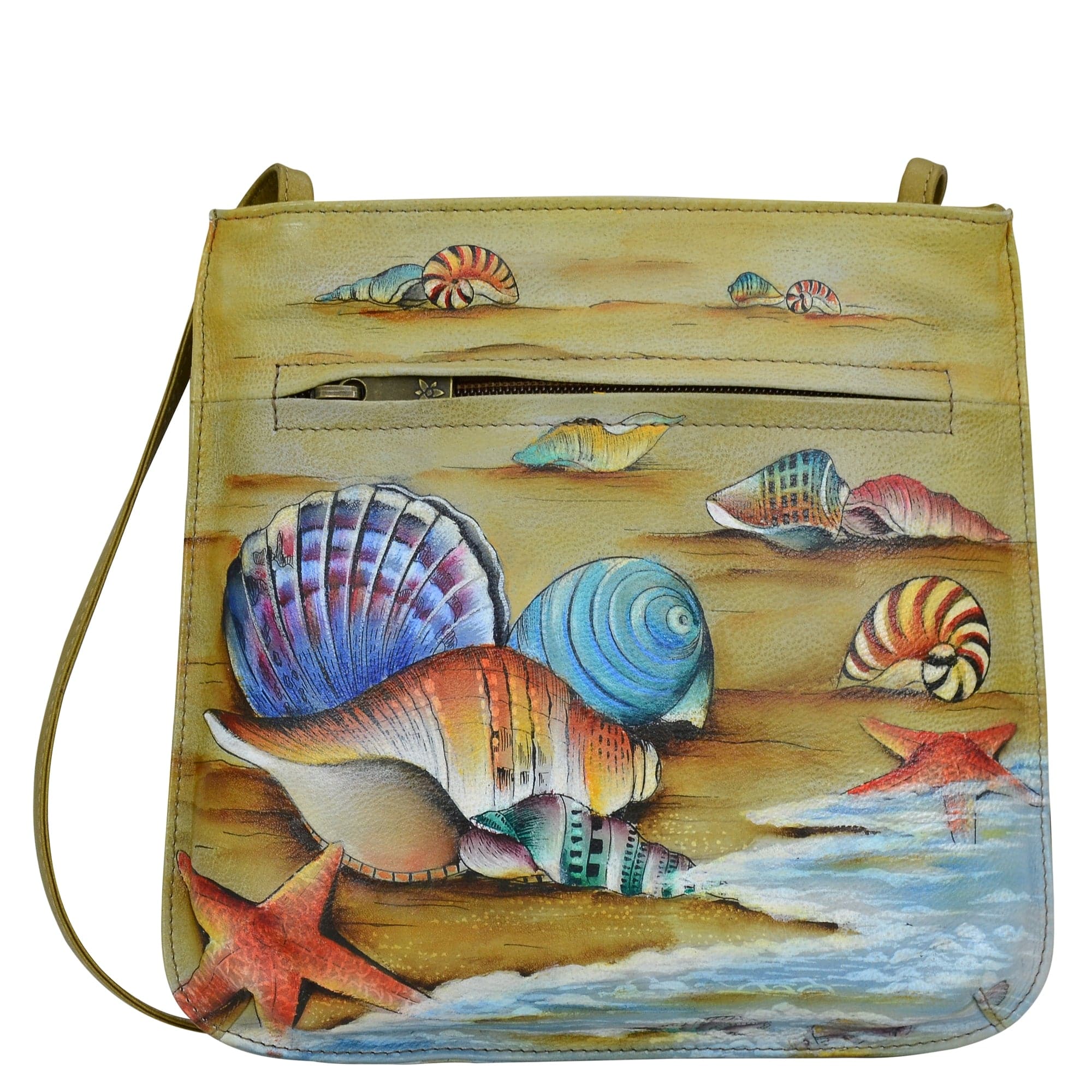 Gift of the Sea Slim Crossbody With Front Zip - 452