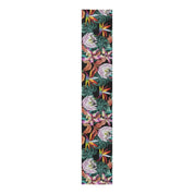 Island Escape Black Table Runner