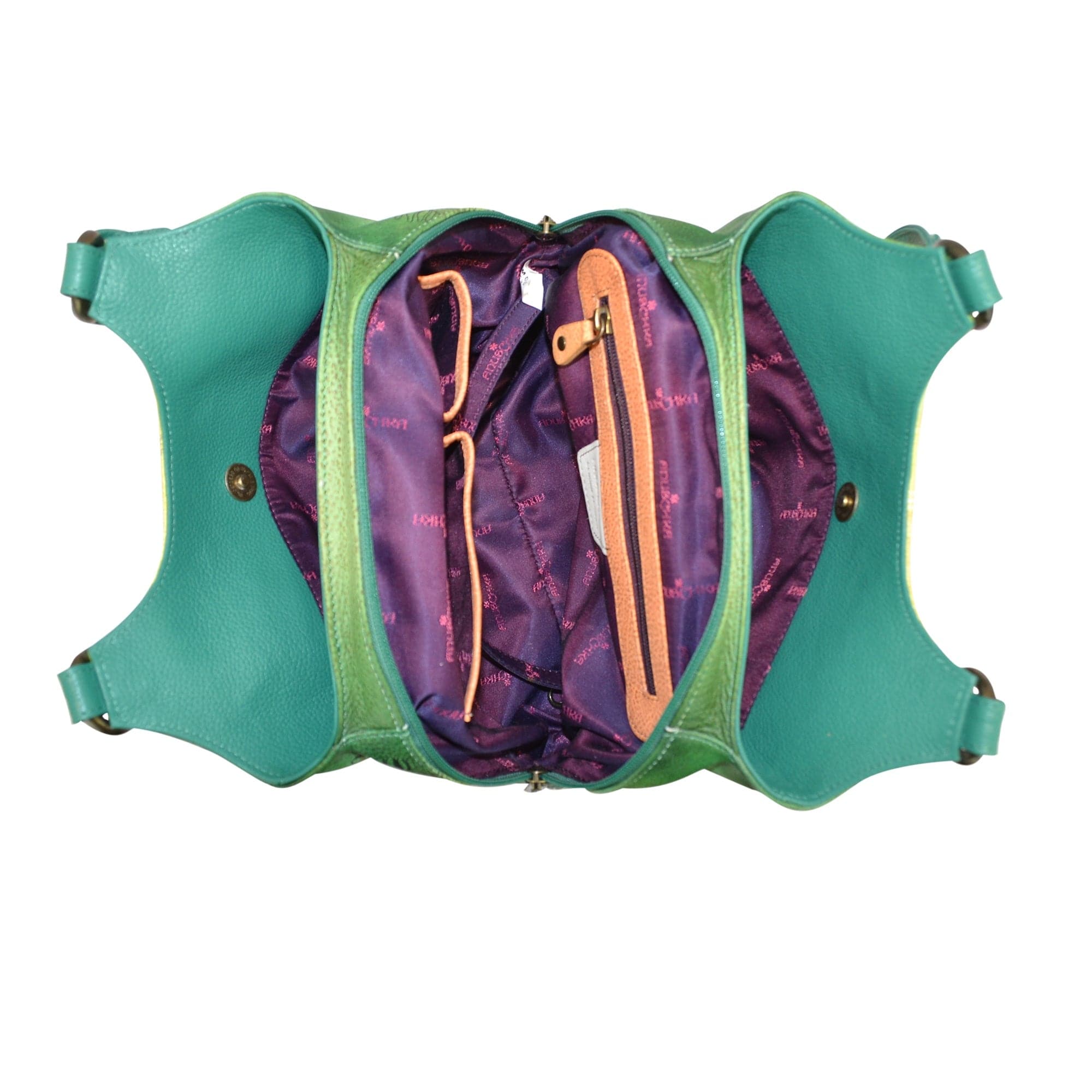 Triple Compartment Satchel - 469