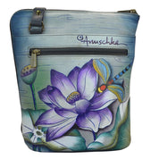 Organizer Crossbody With Extended Side Zipper - 493 - Anuschka