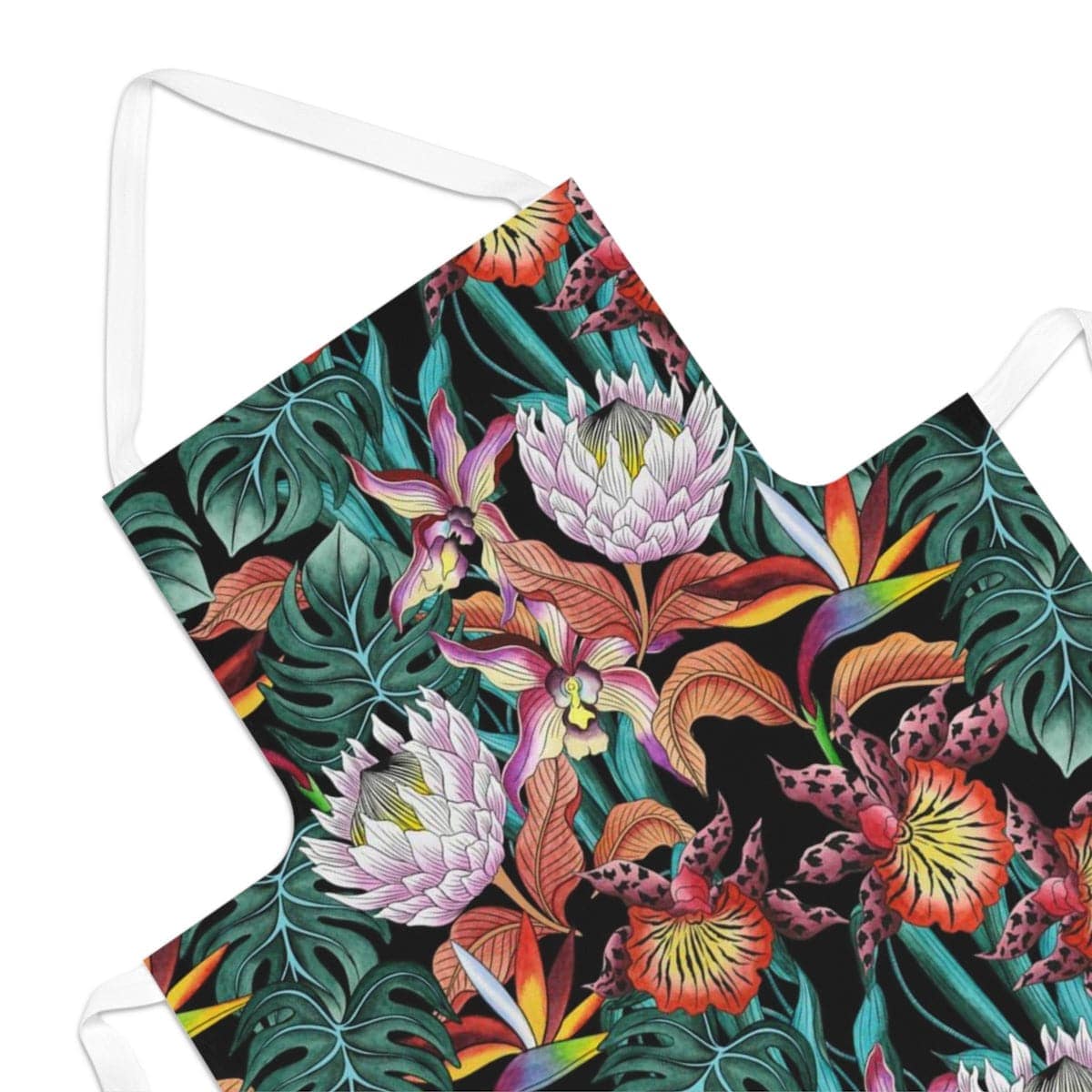 Island Escape Black Chef Apron
