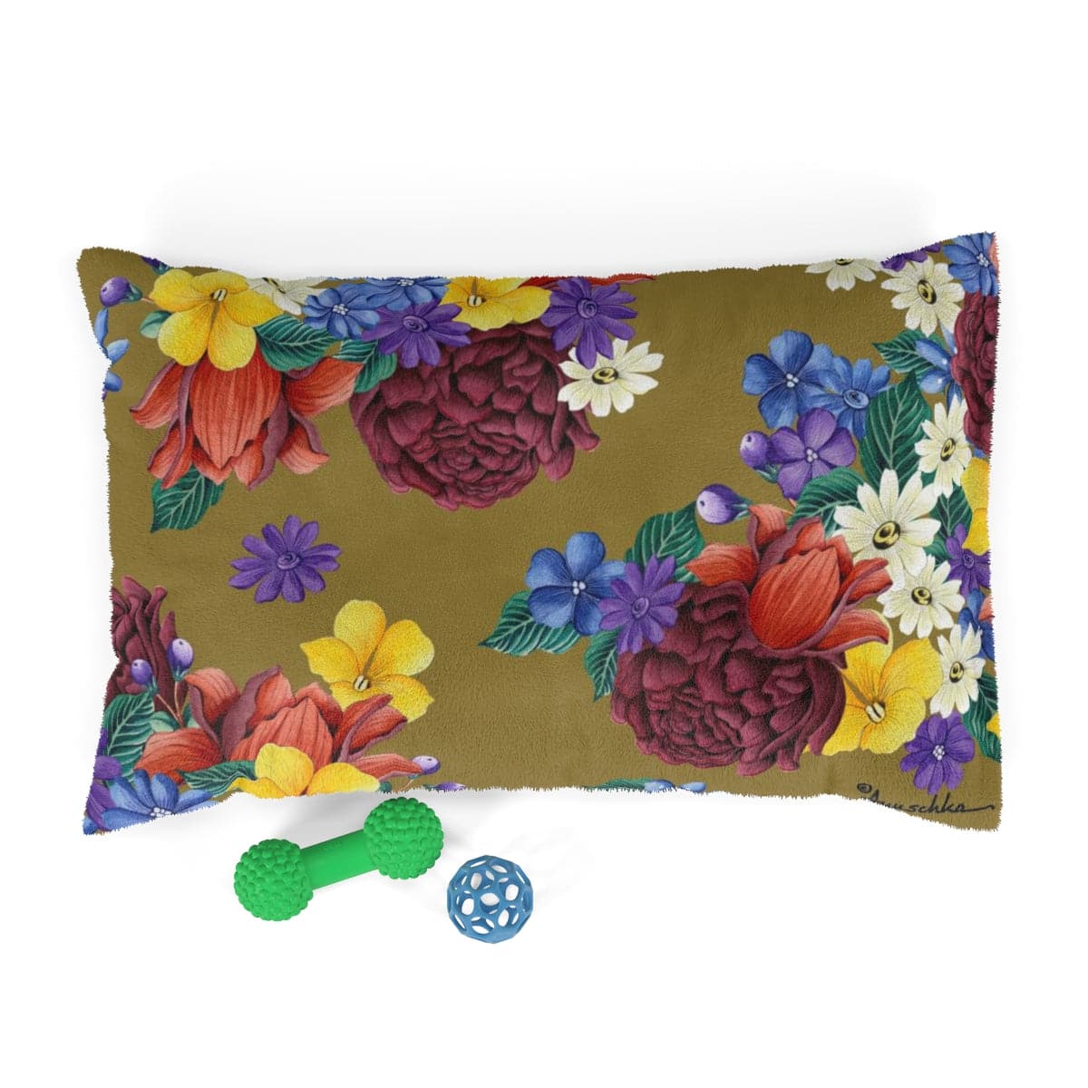 Dreamy Floral Pet Bed