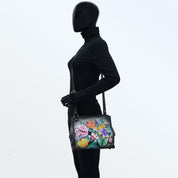 Triple Compartment Medium Crossbody With Adjustable Strap - 525 - Anuschka