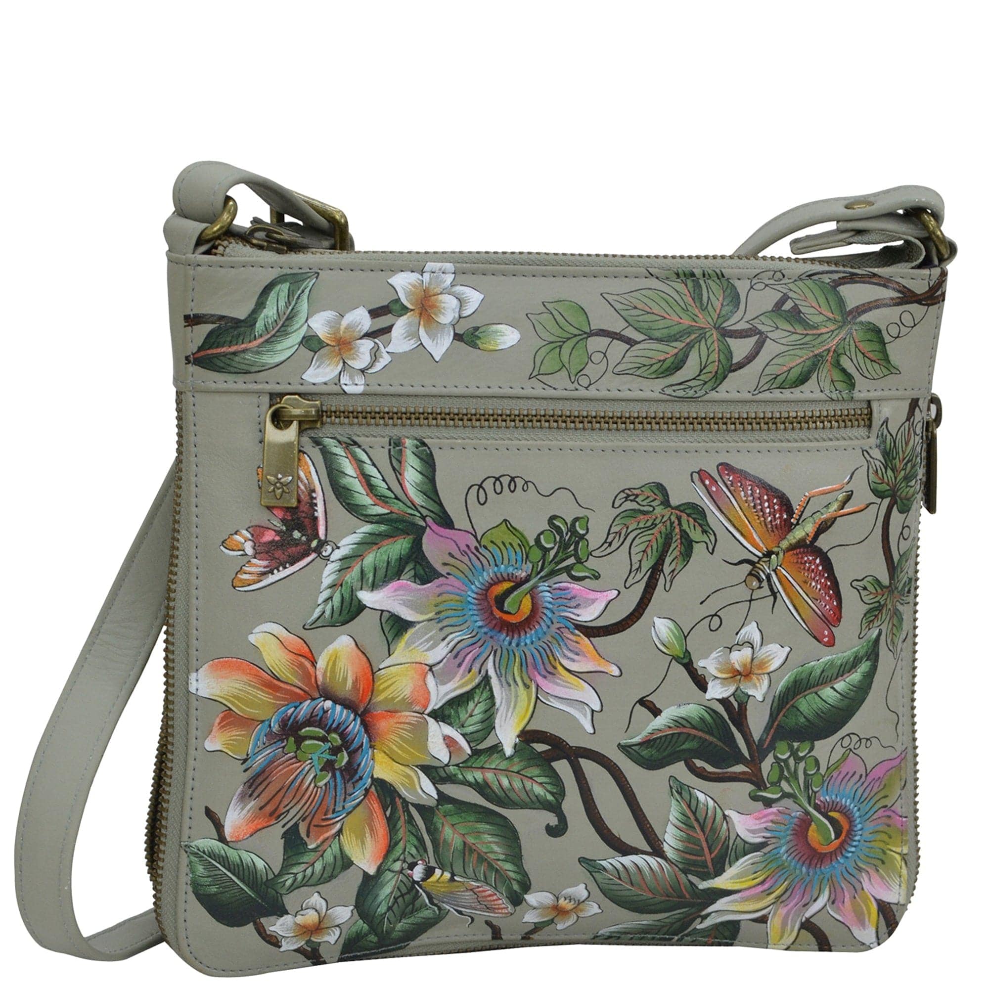 Floral Passion Expandable Travel Crossbody - 550