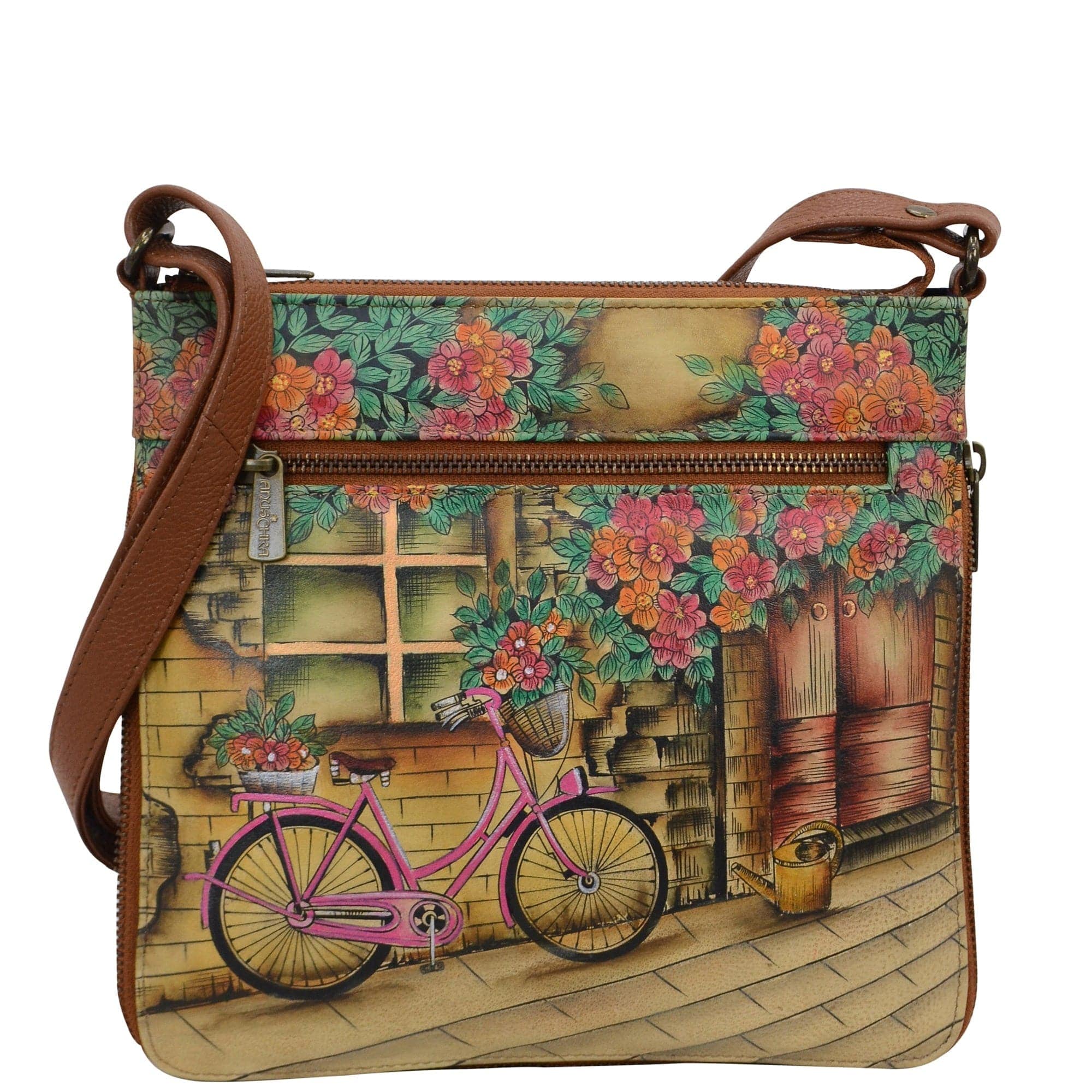 Vintage Bike Expandable Travel Crossbody - 550