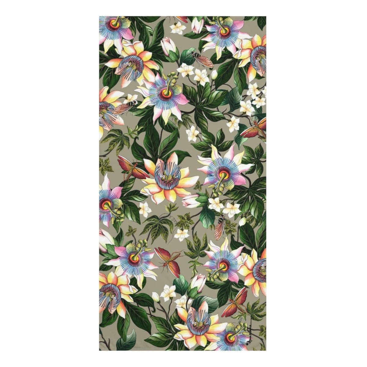 Floral Passion - Floral Passion Beach Towel - 