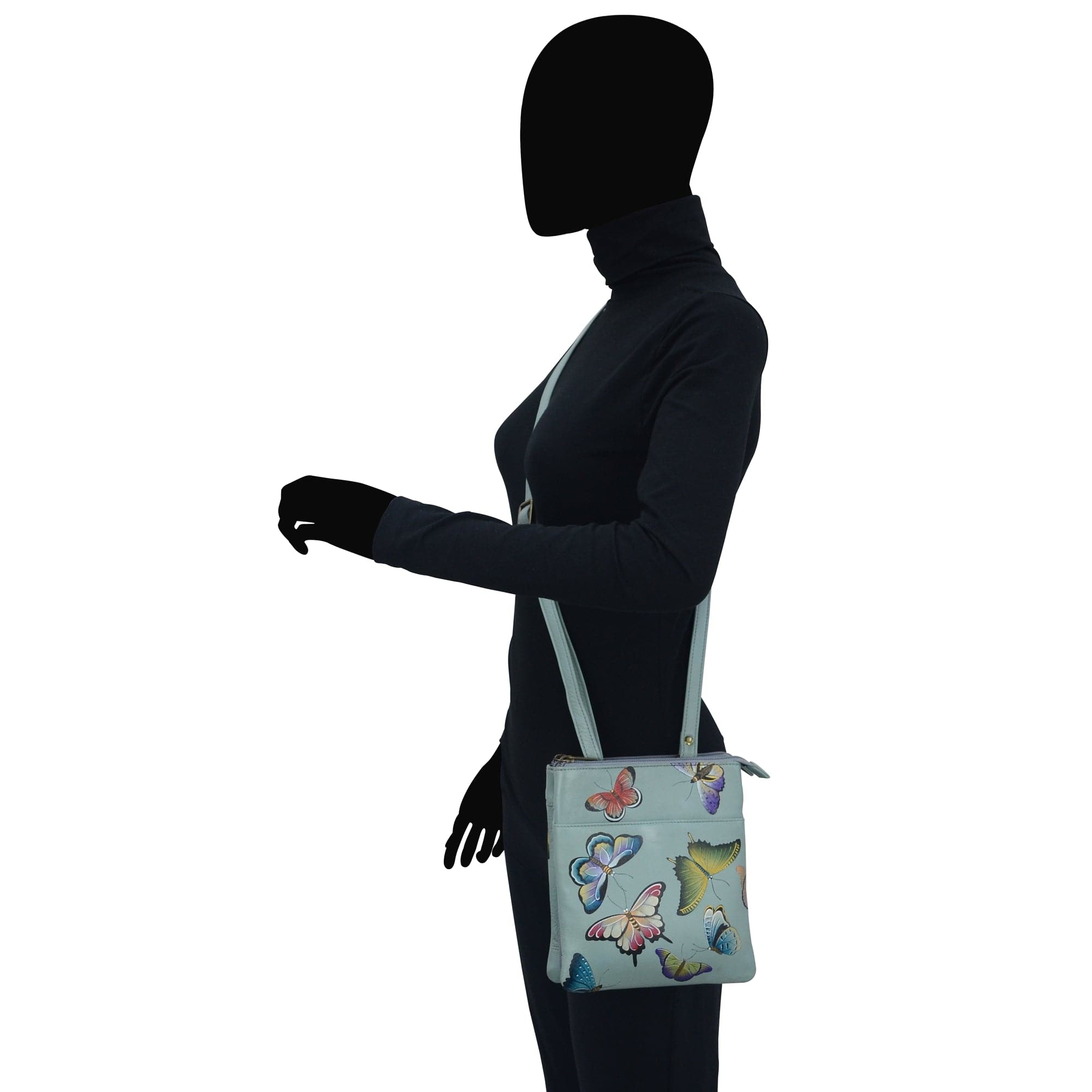 RFID Blocking Triple Compartment Travel Organizer - 596 - Anuschka