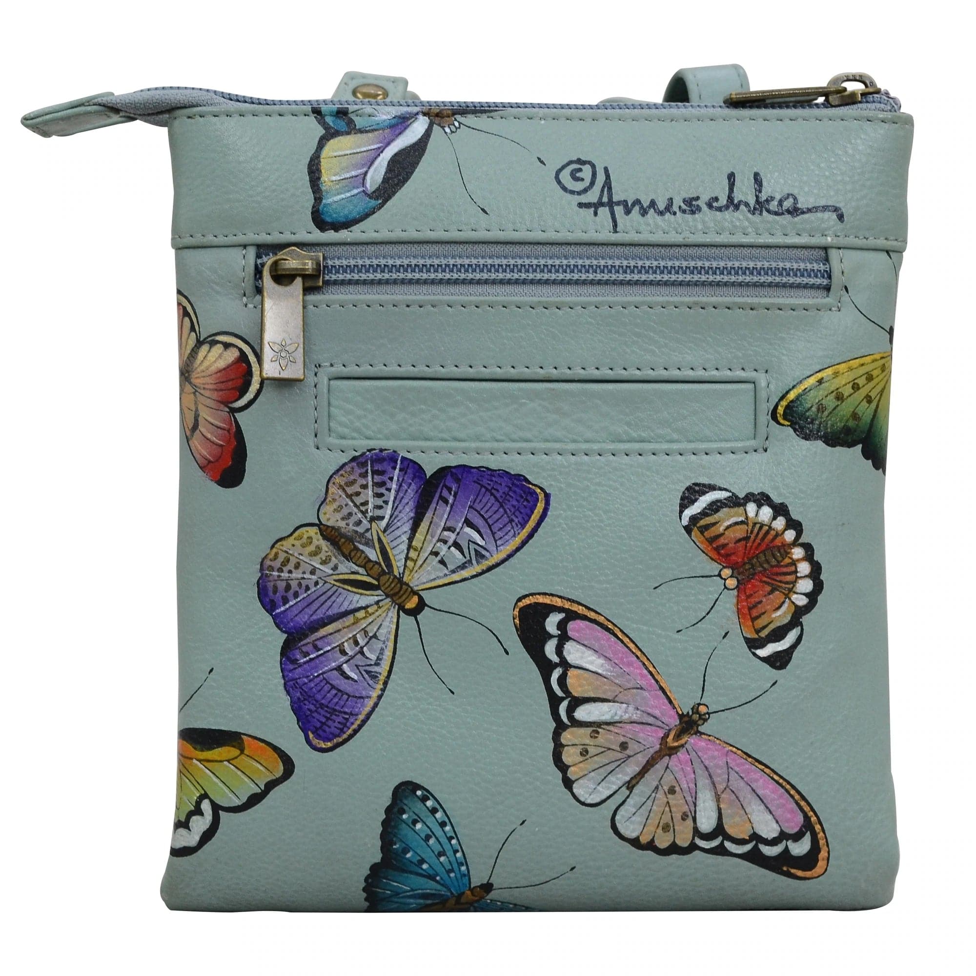 RFID Blocking Triple Compartment Travel Organizer - 596 - Anuschka