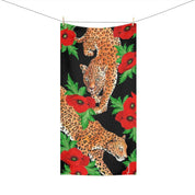 Enigmatic Leopard Beach Towel