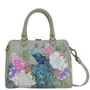 Regal Peacock Zip Around Classic Satchel - 625