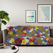 Dreamy Floral Sherpa Blanket