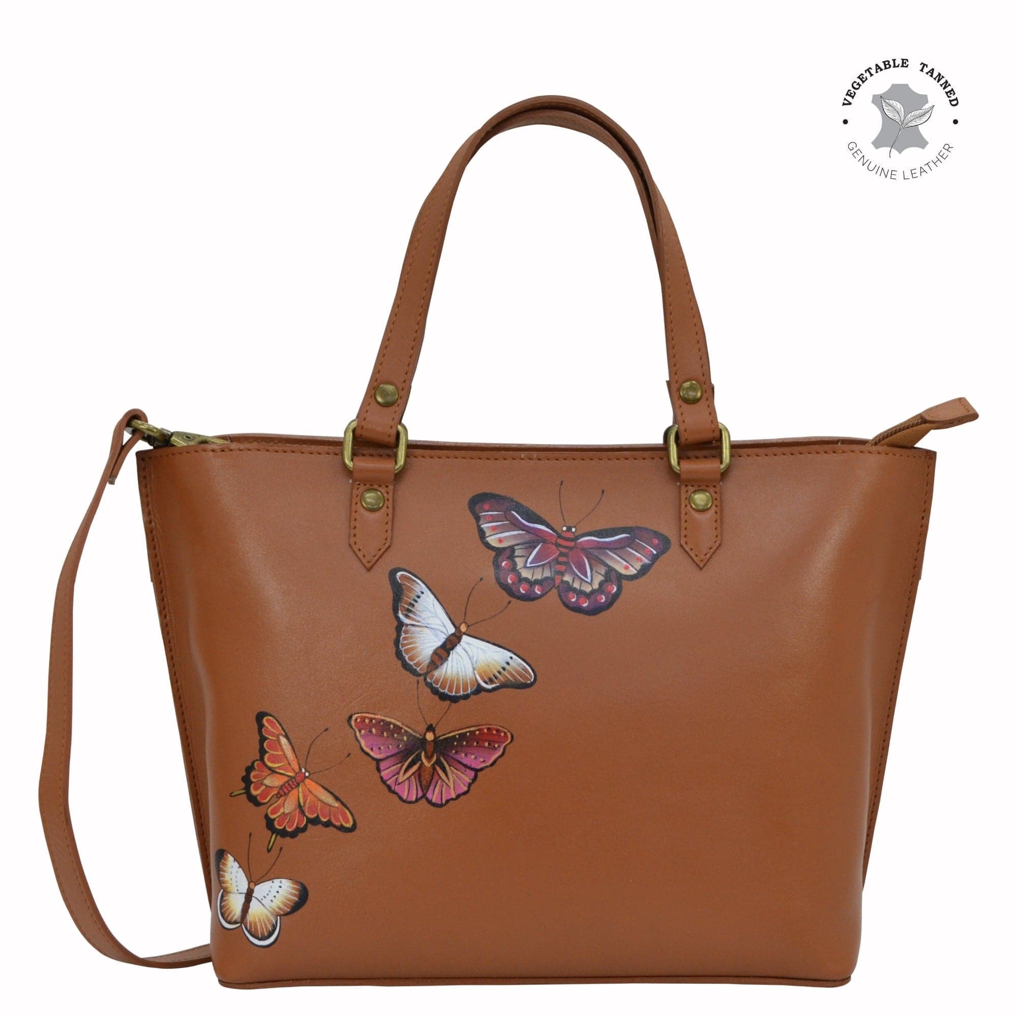 Butterflies Honey Medium Tote - 693