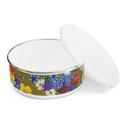 Dreamy Floral Enamel Bowl