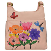 Dragonfly Garden Triple Compartment Satchel - 7001