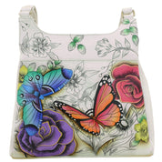 Floral Paradise Triple Compartment Satchel - 7001