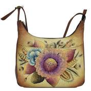 Rustic Bouquet Medium Shoulder Hobo - 7021