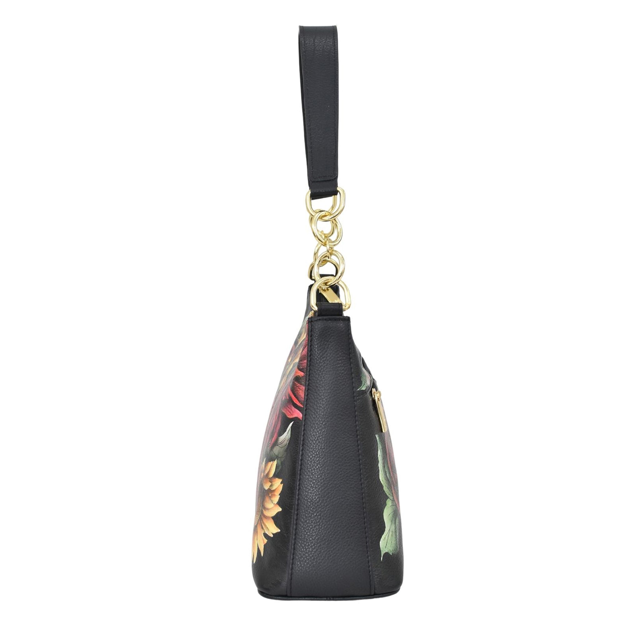 Zip-Top Shoulder Hobo - 707