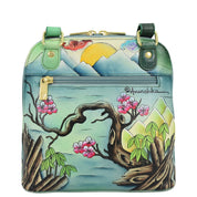 Small Zip Around Crossbody - 7602