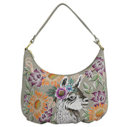 Ruched Hobo - 7615