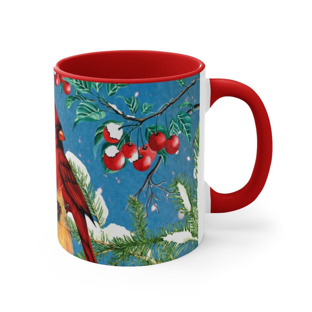 Snowy Cardinal Coffee Mug (11 oz.)