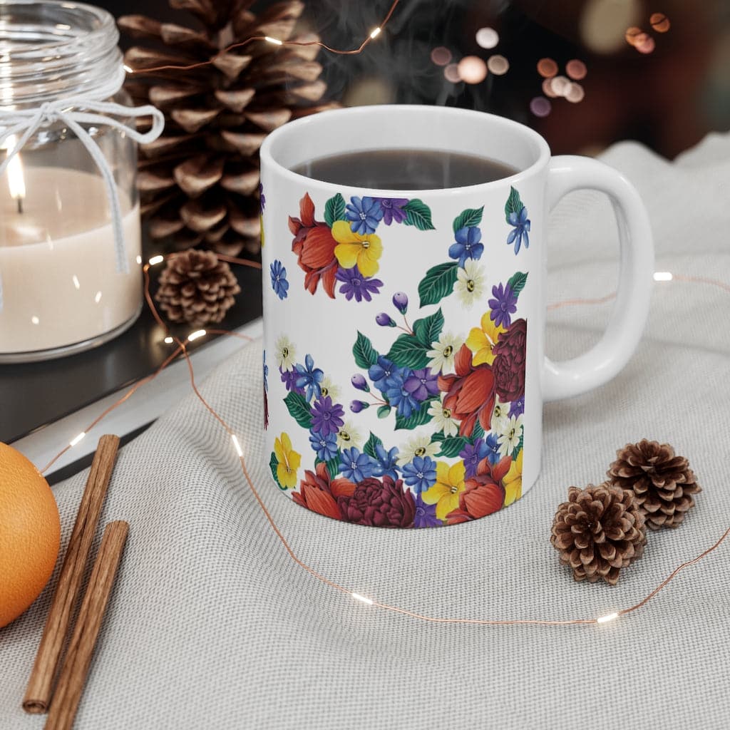 Dreamy Floral Coffee Mug (11 oz.)