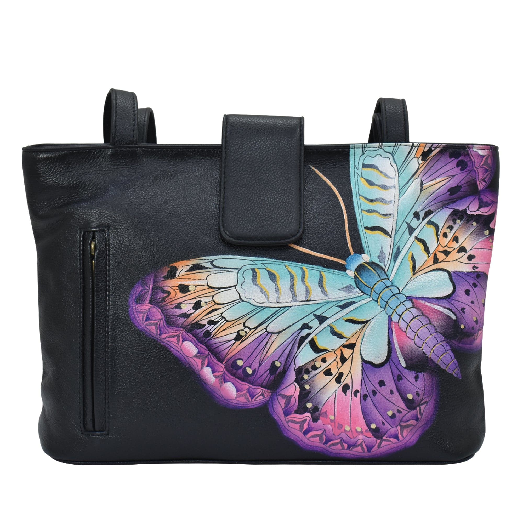 Magical Wings Black Medium Tote - 8018