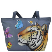 Royal Tiger Large Tote - 8045