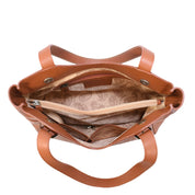 Heritage Leather Shoulder Bag - 8065