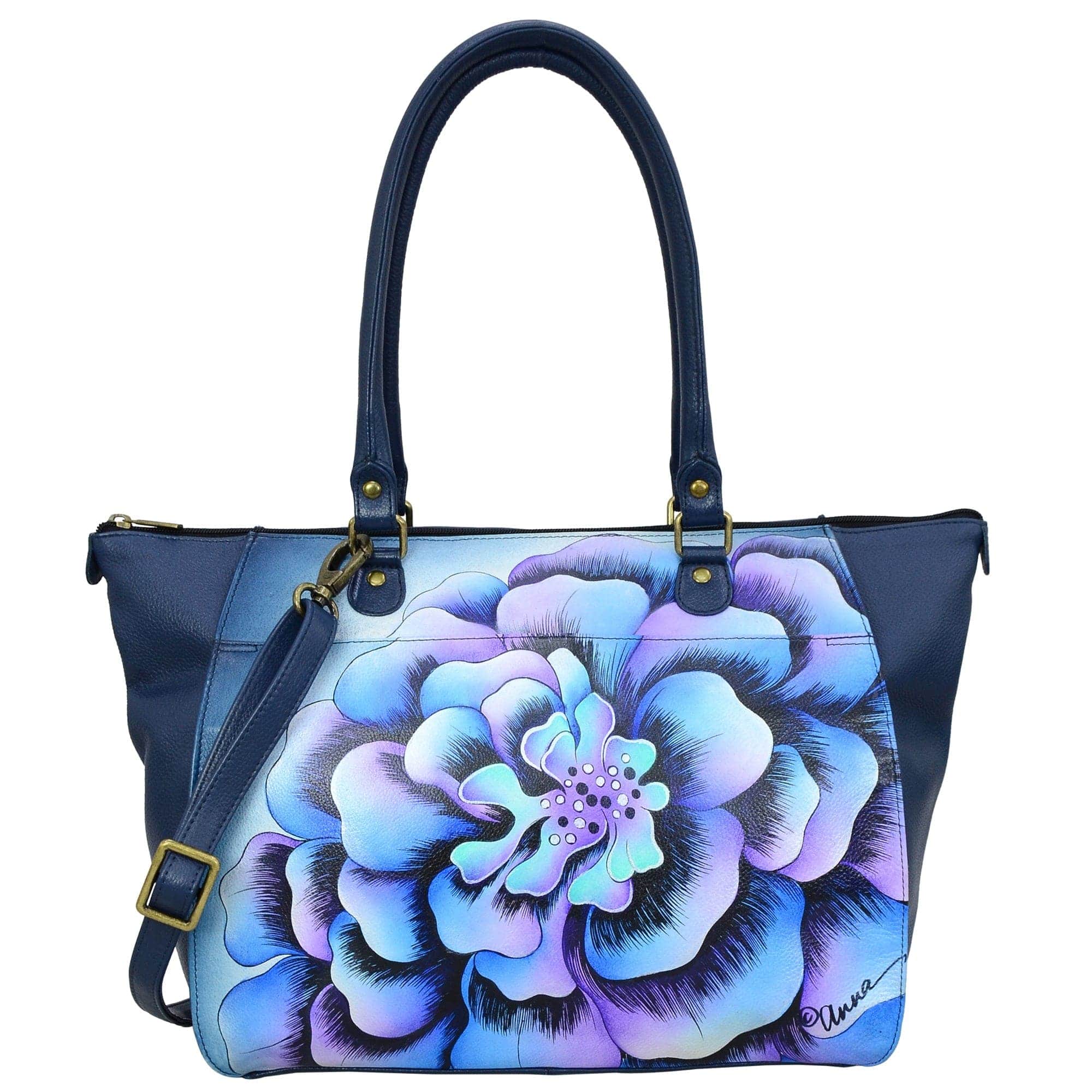 Marigold Denim Large Tote - 8066