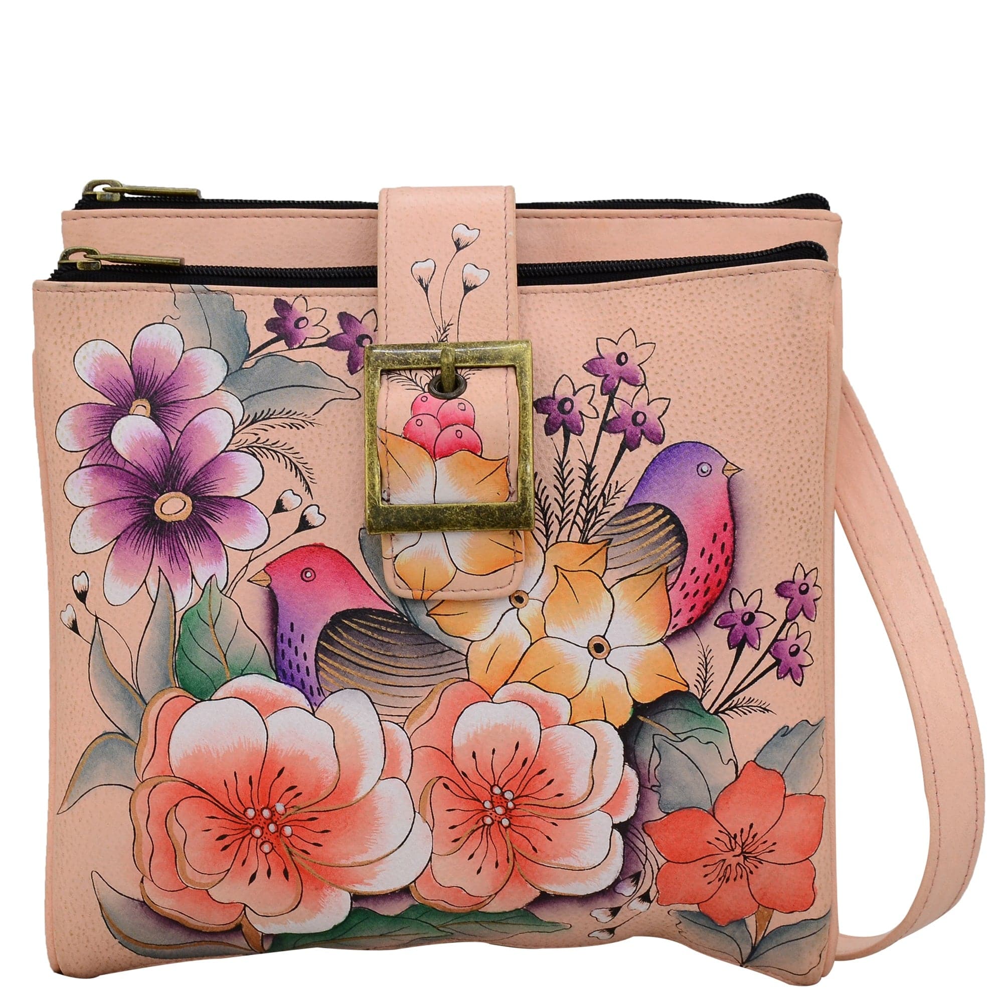Vintage Garden Triple Compartment Travel Organizer - 8069