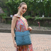 Heritage Leather Large Crossbody - 8202