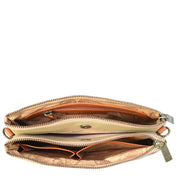 Heritage Leather Multi-Compartment Crossbody - 8280