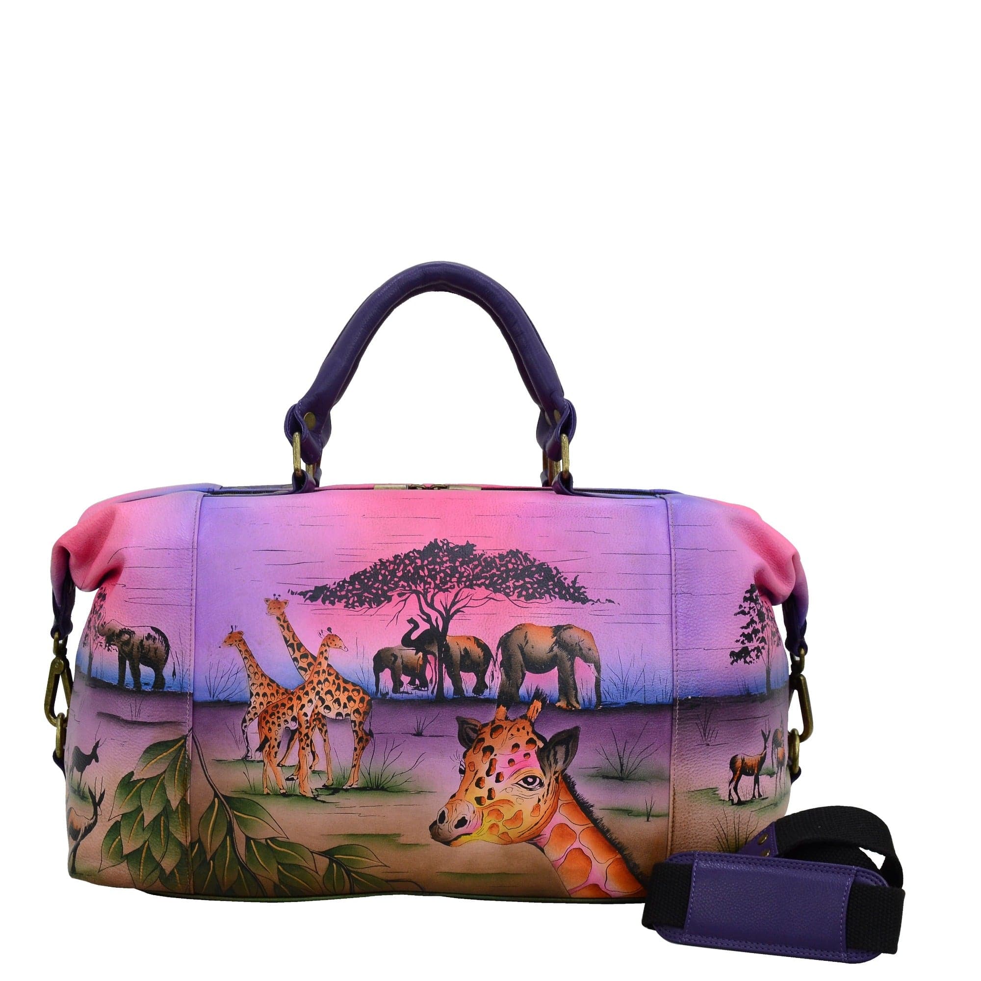 Serengeti Sunset Large Travel Tote - 8323